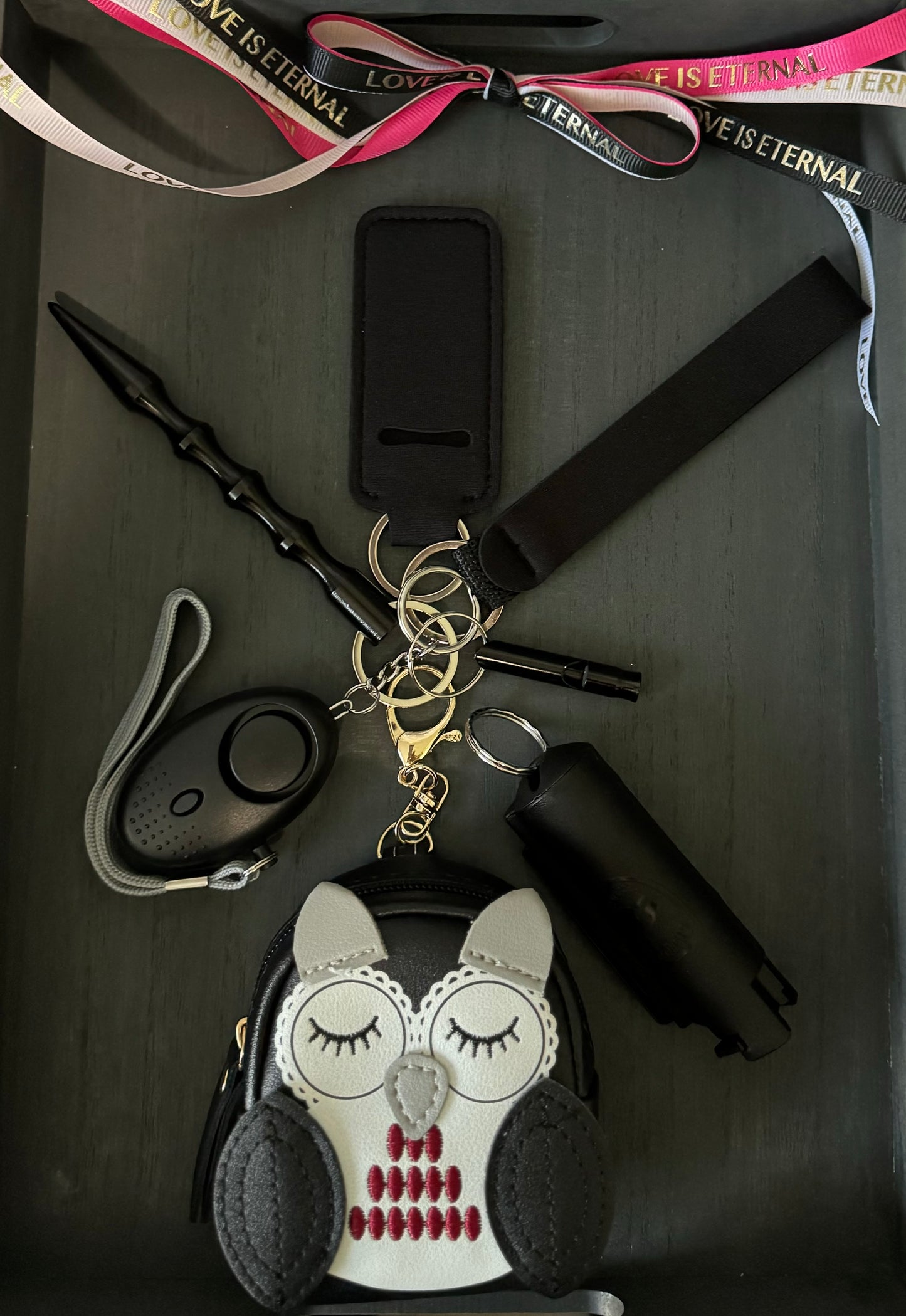 Black Owl Mini Bag